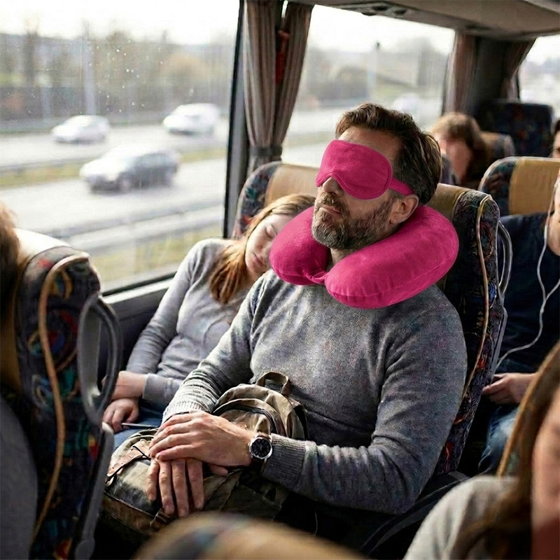 Pillow | Travel Neck with Eye Mask