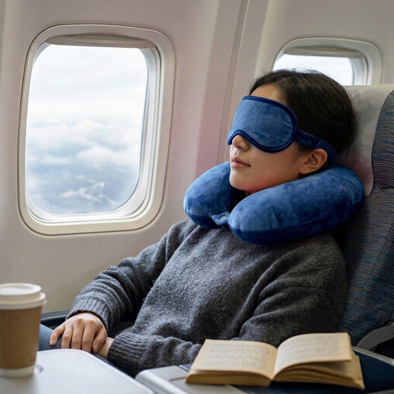Pillow | Travel Neck with Eye Mask