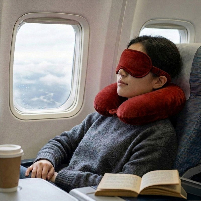 Pillow | Travel Neck with Eye Mask