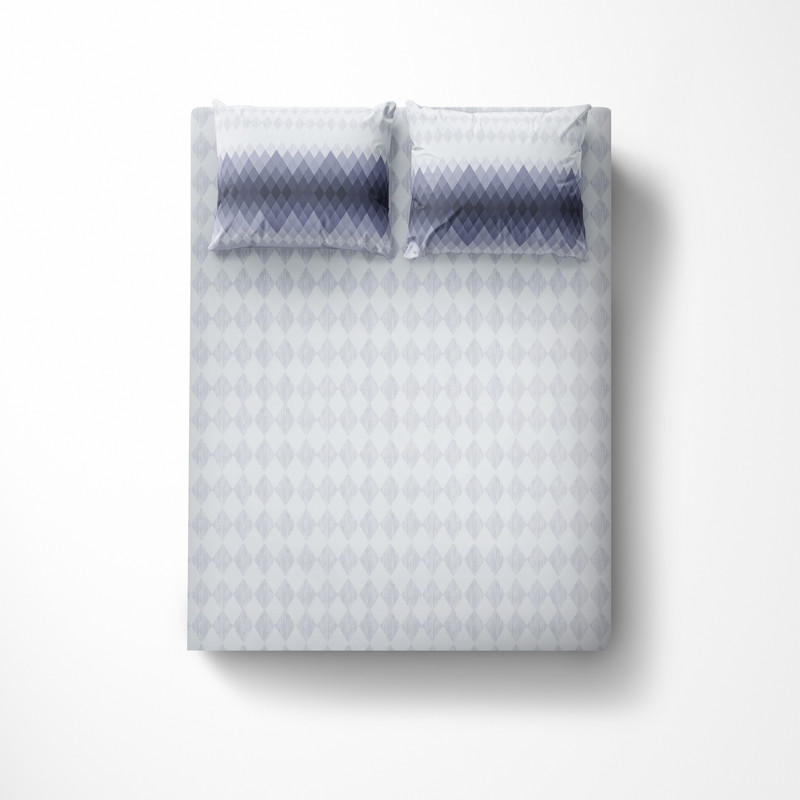Fitted Bedsheet | Rankoussi Design with Pillow Case