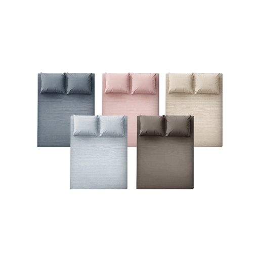 Flat Bedsheet | Rankoussi Plain (Assorted, Double | 205 cm x 250 cm)
