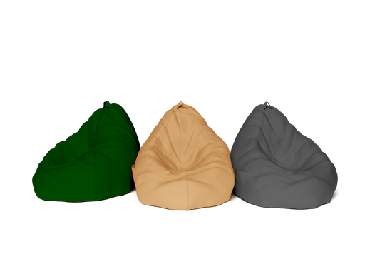 Bean Bag | Plain (Assorted, Large | 100cm x 90cm)