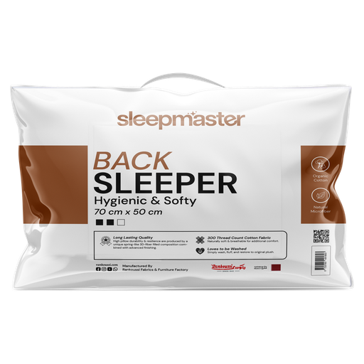 Pillow | Sleepmaster Back Sleeper