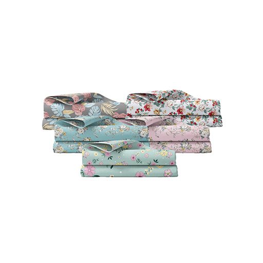 Fitted Bedsheet | Moonlight Double with Pillowcases 2 (New Pack)