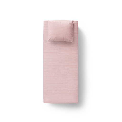 Fitted Bedsheet | Rankoussi Plain with Pillowcase